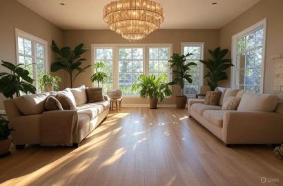 המגמות החמות בעיצוב פנים לשנת 2025 – טבעי, חמים ומינימליסטי