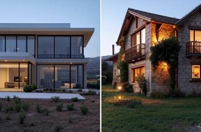 בתים פרטיים מודרניים מול בתים כפריים – מה מתאים לכם?