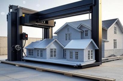 מהדפסה לקירות: בתים שלמים נבנים היום בחומרים חכמים ו־AI תכנוני