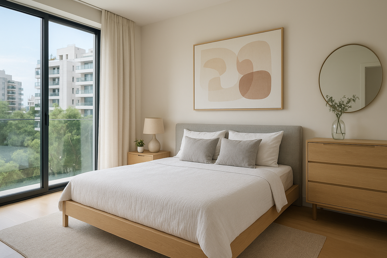 דירת 3 חדרים משופצת להשכרה בדימונה – עם נוף פתוח ואווירה כפרית