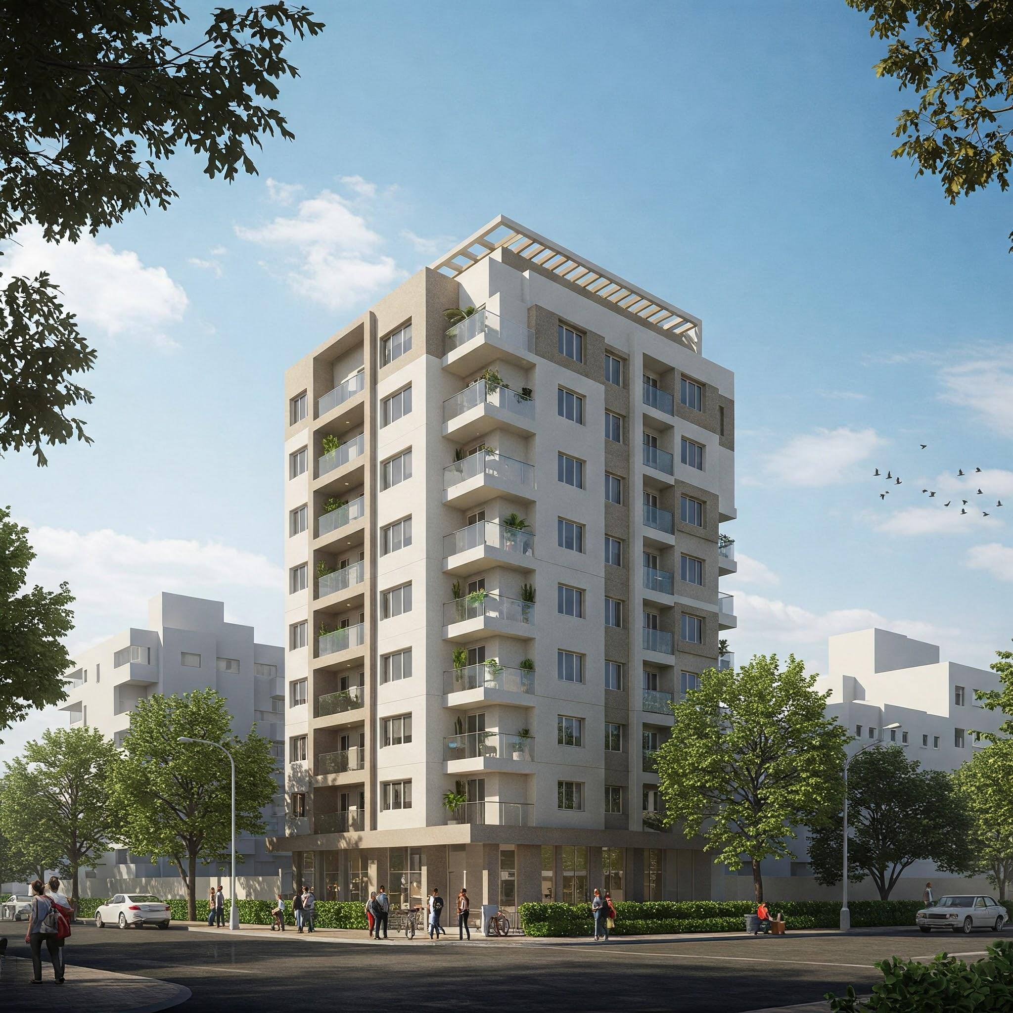 דירת 2 חדרים להשכרה ברחוב ארלוזורוב – מרכז אשדוד