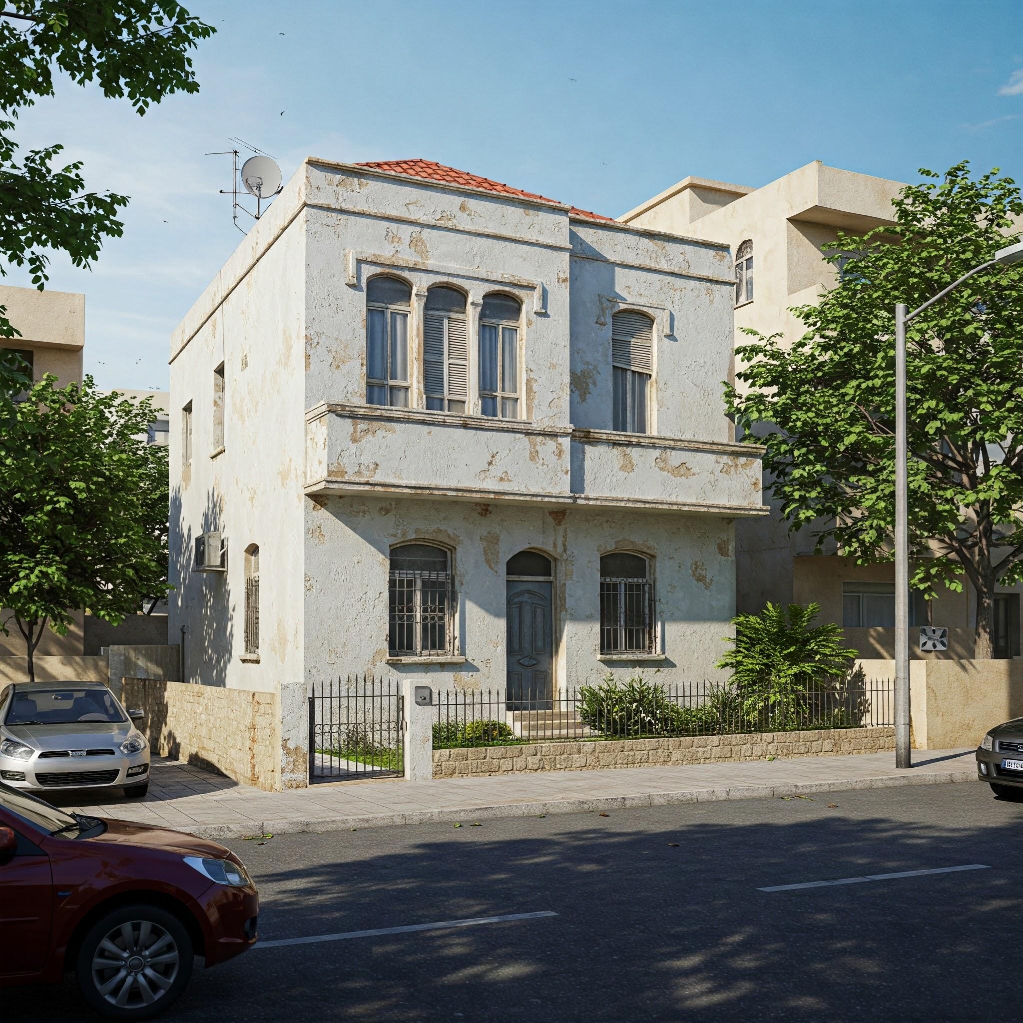 וילה 6 חדרים משופצת להשכרה ברחוב ציון, רובע ט״ו – אשדוד