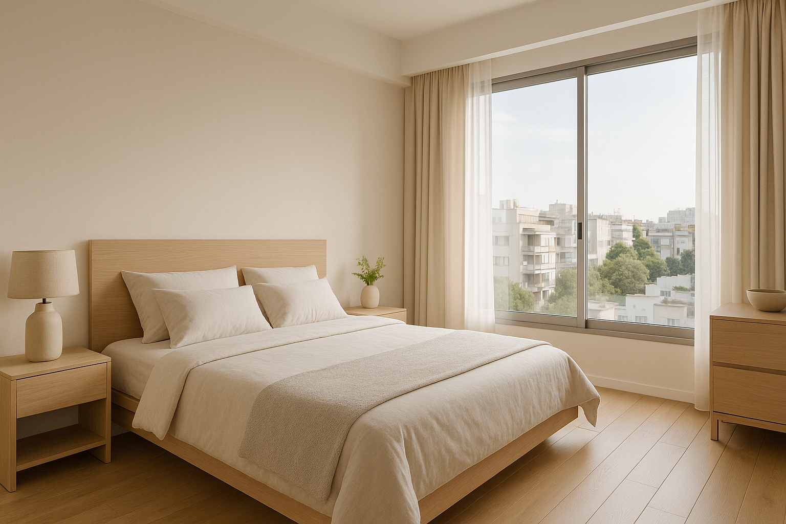 דירת 3 חדרים מרווחת להשכרה בצפון הישן של תל אביב